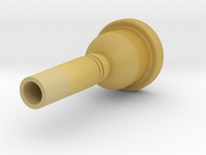 Trombonemondstuk in Tan Fine Detail Plastic