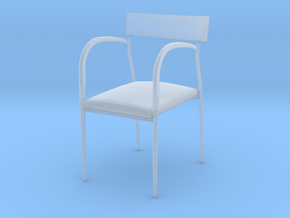 Bernhardt Studio Chair 3.75" tall in Clear Ultra Fine Detail Plastic