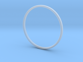 Bangle4 in Clear Ultra Fine Detail Plastic