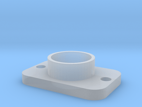Plaque Debitmetre V2b in Clear Ultra Fine Detail Plastic
