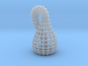 Border Object - Klein Bottle 1 in Clear Ultra Fine Detail Plastic