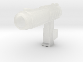 MP Autobot Hand Gun QTY 1 in Clear Ultra Fine Detail Plastic