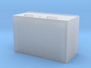 1:87 Koffer / Geräterraum in Clear Ultra Fine Detail Plastic