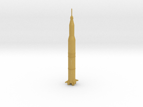 1/1400 NASA Saturn 5 Rocket in Tan Fine Detail Plastic