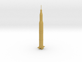 1/537 NASA Saturn 5 Rocket in Tan Fine Detail Plastic