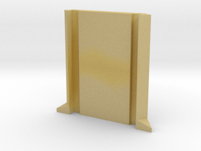 SciFi Pillar and Walls - Basic Pillar in Tan Fine Detail Plastic