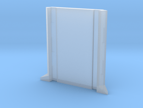 SciFi Pillar and Walls - Basic Pillar in Clear Ultra Fine Detail Plastic
