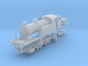 LT & S R 4.4.2 tank locomotive in Clear Ultra Fine Detail Plastic