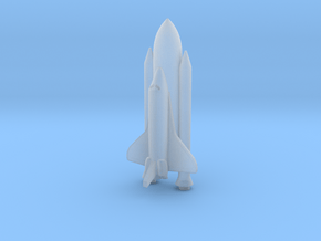 1/2500 NASA Space Shuttle (Printed) in Clear Ultra Fine Detail Plastic