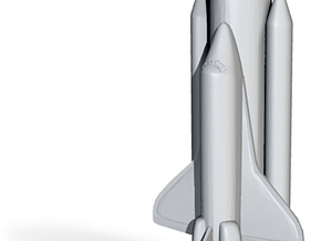 1/537 NASA Space Shuttle FUD (3mm Hollowed) in Clear Ultra Fine Detail Plastic