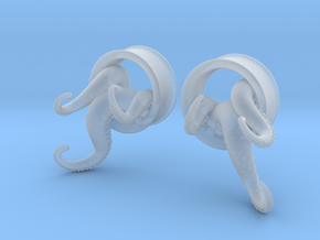 1 Inch TentacleTunnels in Clear Ultra Fine Detail Plastic