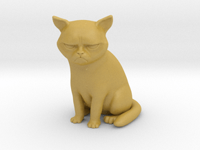 Grumpy Cat in Tan Fine Detail Plastic