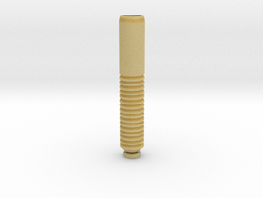 Long Drip Tip in Tan Fine Detail Plastic