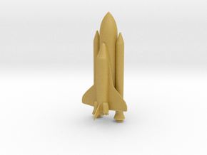 1/537 NASA Space Shuttle in Tan Fine Detail Plastic