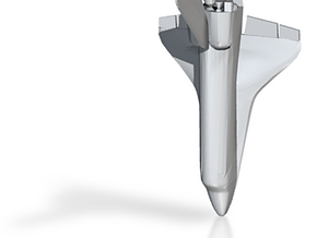 1/537 NASA Space Shuttle Orbiter FUD (3mm hollowed in Clear Ultra Fine Detail Plastic