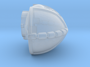 Armored Torso in Clear Ultra Fine Detail Plastic