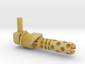 Minigun for kidrobot Bot in Tan Fine Detail Plastic