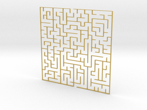 Find your way 3D in Tan Fine Detail Plastic