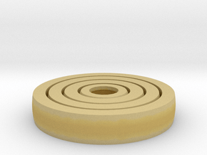 Spinny Fidget in Tan Fine Detail Plastic