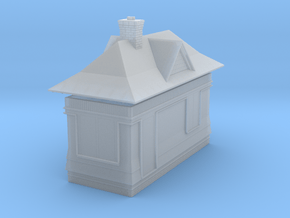 CNR - Signal Box tool Shed (HO Scale) in Clear Ultra Fine Detail Plastic