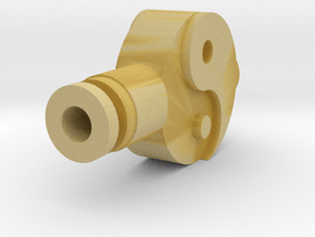 Yin Yang Drip Tip in Tan Fine Detail Plastic