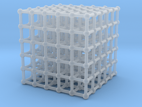 cube matrix (large) in Clear Ultra Fine Detail Plastic