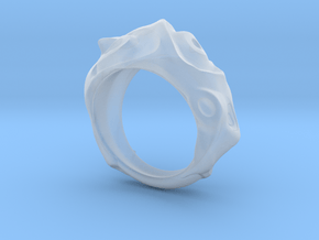 Conch Ring in Clear Ultra Fine Detail Plastic