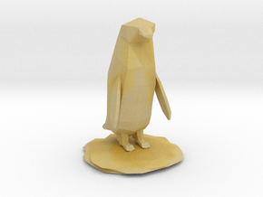 Penguin in Tan Fine Detail Plastic