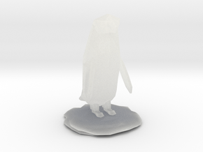 Penguin in Clear Ultra Fine Detail Plastic