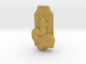 "The Protector" Rattle snake Cash clip in Tan Fine Detail Plastic