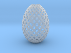 Ester Egg Round in Clear Ultra Fine Detail Plastic