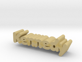 Kennedy in Tan Fine Detail Plastic