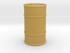 Barrel in Tan Fine Detail Plastic