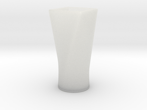 Twist Cup I in Clear Ultra Fine Detail Plastic