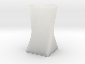 Twist Cup II in Clear Ultra Fine Detail Plastic