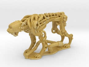 Robotic Cheetah: 1 piece in Tan Fine Detail Plastic