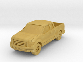 Truck at 1"=8' Scale in Tan Fine Detail Plastic