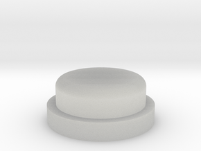 Fire Button - All Materials in Clear Ultra Fine Detail Plastic