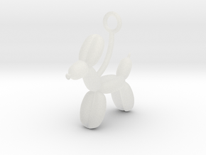 Balloon Animal in Clear Ultra Fine Detail Plastic