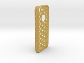 Iphone 5, 5S "Patterns" Cover Case in Tan Fine Detail Plastic