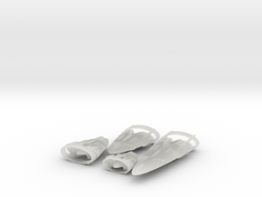 Slipstream E Legacy Set 1-2-3-4 in Clear Ultra Fine Detail Plastic