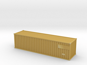 Container30ft  (N-scale) in Tan Fine Detail Plastic