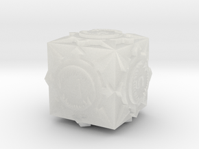 Chaotic Demon Dice in Clear Ultra Fine Detail Plastic