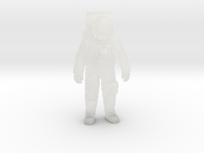 Apollo Astronaut 1:48 in Clear Ultra Fine Detail Plastic