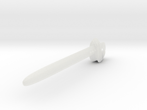 Turugi2(Sword) in Clear Ultra Fine Detail Plastic