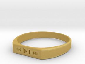 Ring Play in Tan Fine Detail Plastic