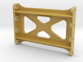 3/4" Scale USRA Frame Crosstie in Tan Fine Detail Plastic
