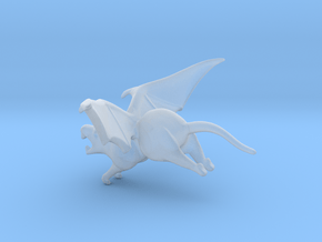 SMALL Flying Rat 3 in Clear Ultra Fine Detail Plastic