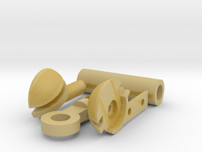 MDD Shoulder Joint Replacement in Tan Fine Detail Plastic