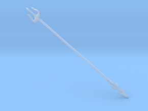 Mermista Spear (Goddess MOTUC weapon length).  in Clear Ultra Fine Detail Plastic